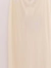 SWAYING 25 Spring/Summer Double-Sided Straight Long Skirt SW-SW25SS3B05C1-MIBAI Beige